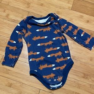 Hanna Andersson Fox bodysuit 19-24m